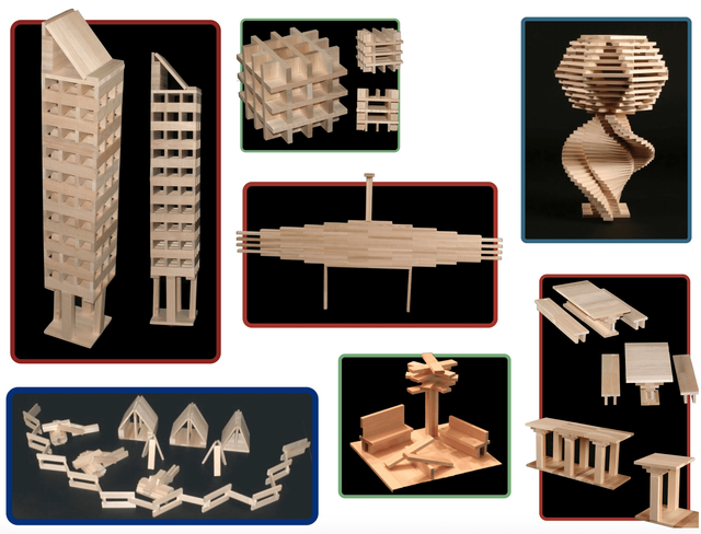 Keva cheap planks structures